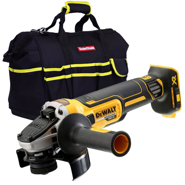 DeWalt DCG405N 18V Brushless 125mm Angle Grinder with Bag - MonkeyTools