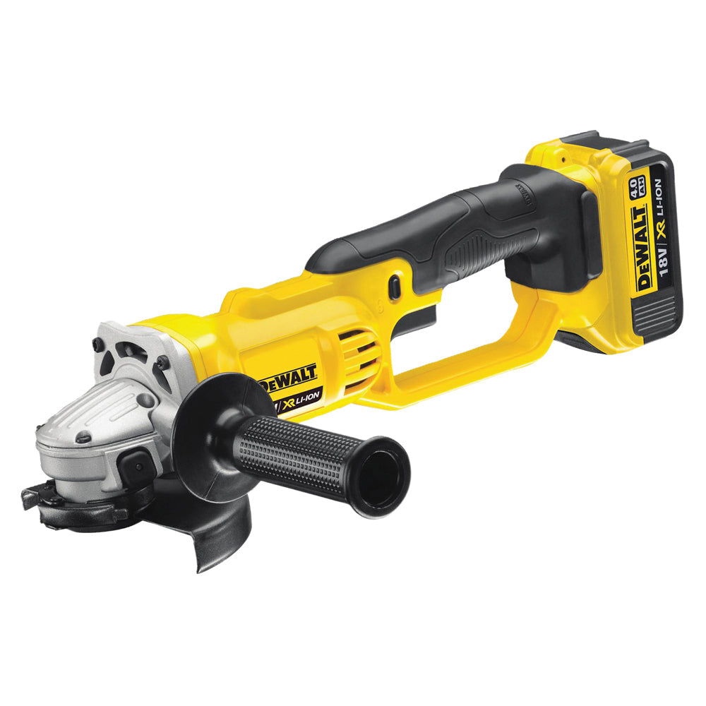 Dewalt DCG412M2 18V XR 125mm Angle Grinder 2 x 4.0Ah Battery Charger Tstak Case - MonkeyTools