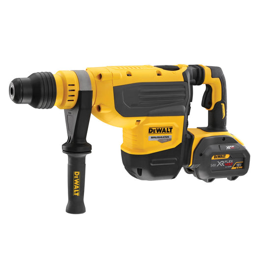 DeWalt DCH733X2 54V Flexvolt SDS MAX Hammer Drill 2 x 9.0Ah Battery Charger & Case - MonkeyTools