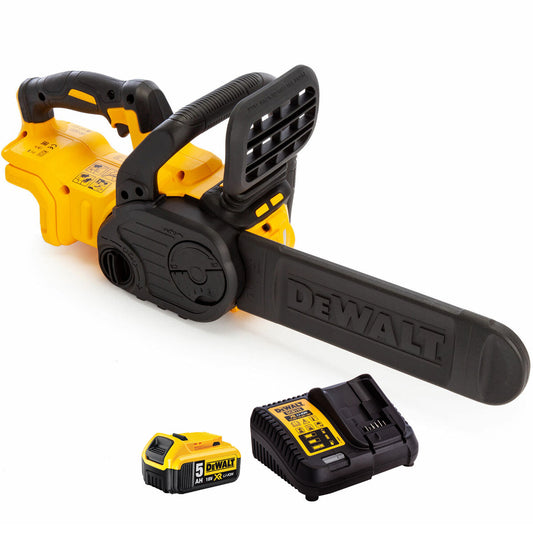 Dewalt DCM565P1 18V Brushless Chainsaw with 1 x 5.0Ah Battery & Charger - MonkeyTools