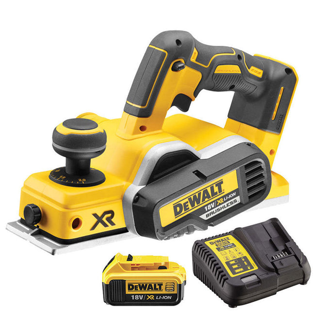 Dewalt DCP580N 18V Brushless Planer With 1 x 5.0Ah Battery & Charger - MonkeyTools