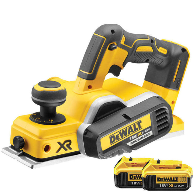 Dewalt DCP580N 18V Cordless Brushless Planer With 2 x 5.0Ah Batteries - MonkeyTools