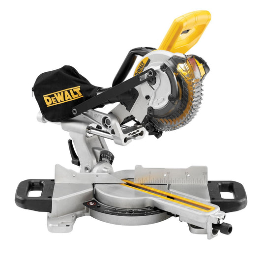 Dewalt DCS365N 18V Cordless 184mm Mitre Saw With 1 x 5.0Ah Battery & Charger - MonkeyTools