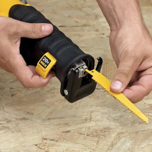 DeWalt DCS380M2-GB 18V XR Reciprocating Sabre Saw with 2 x 4.0Ah Battery & Charger in Case - MonkeyTools
