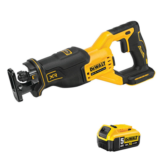 Dewalt DCS382N 18V Brushless Reciprocating Saw with 1 x 5.0Ah Battery - MonkeyTools