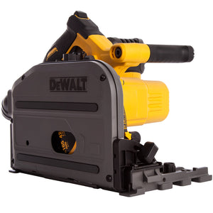 DeWalt DCS520NT 54V XR Flexvolt Brushless 165mm Plunge Saw with 2 x 1.5m Guide Rail & Case + Rail Bag - MonkeyTools