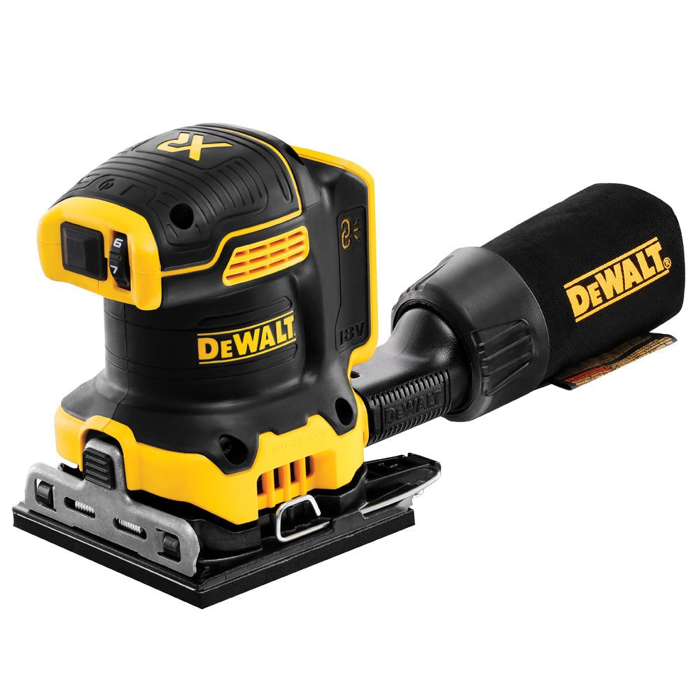 Dewalt DCW200N 18V XR Brushless 115mm Palm Sander Body Only - MonkeyTools