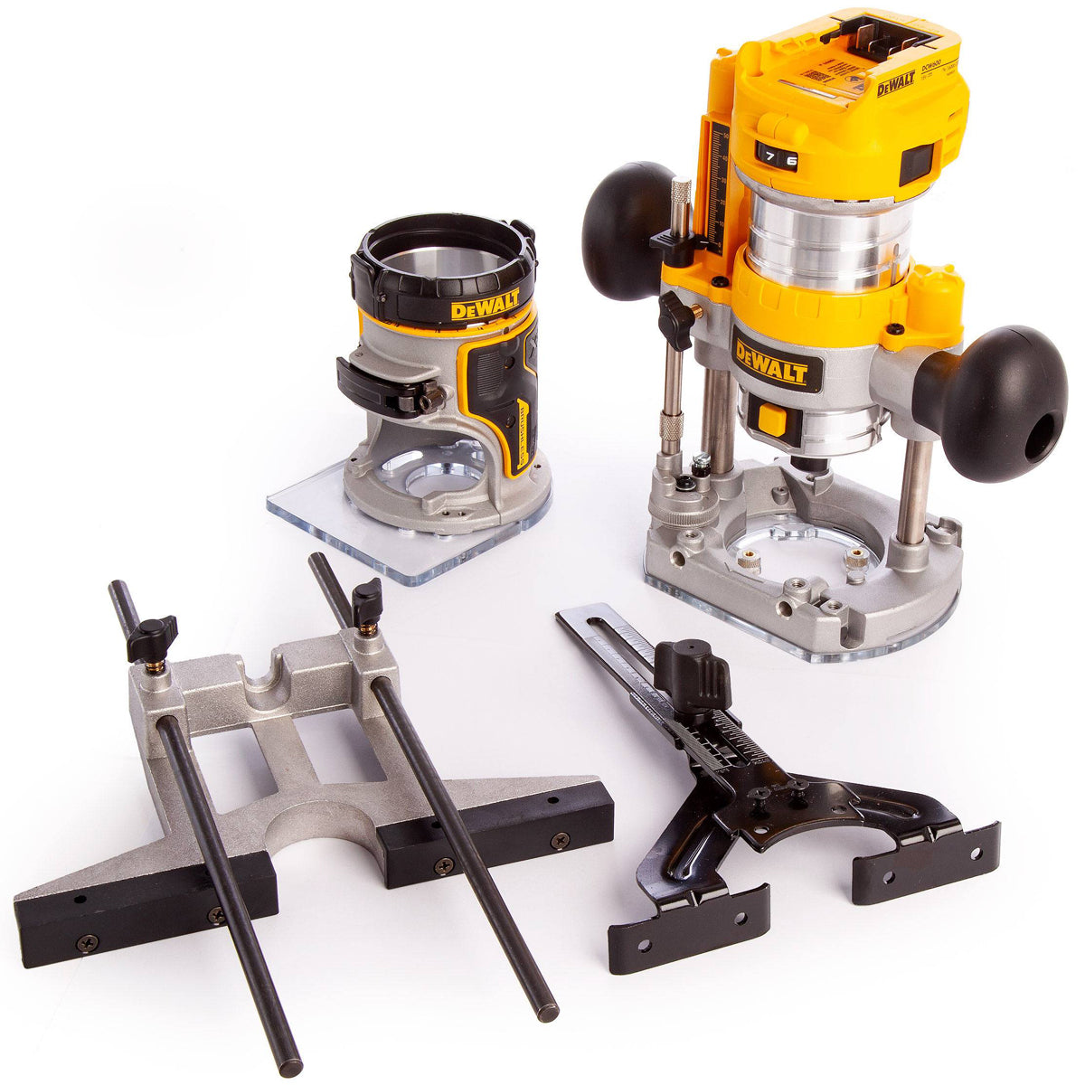 Dewalt DCW604NT 18V XR Brushless 1/4" Router Trimmer with 1 x 4.0Ah Battery - MonkeyTools