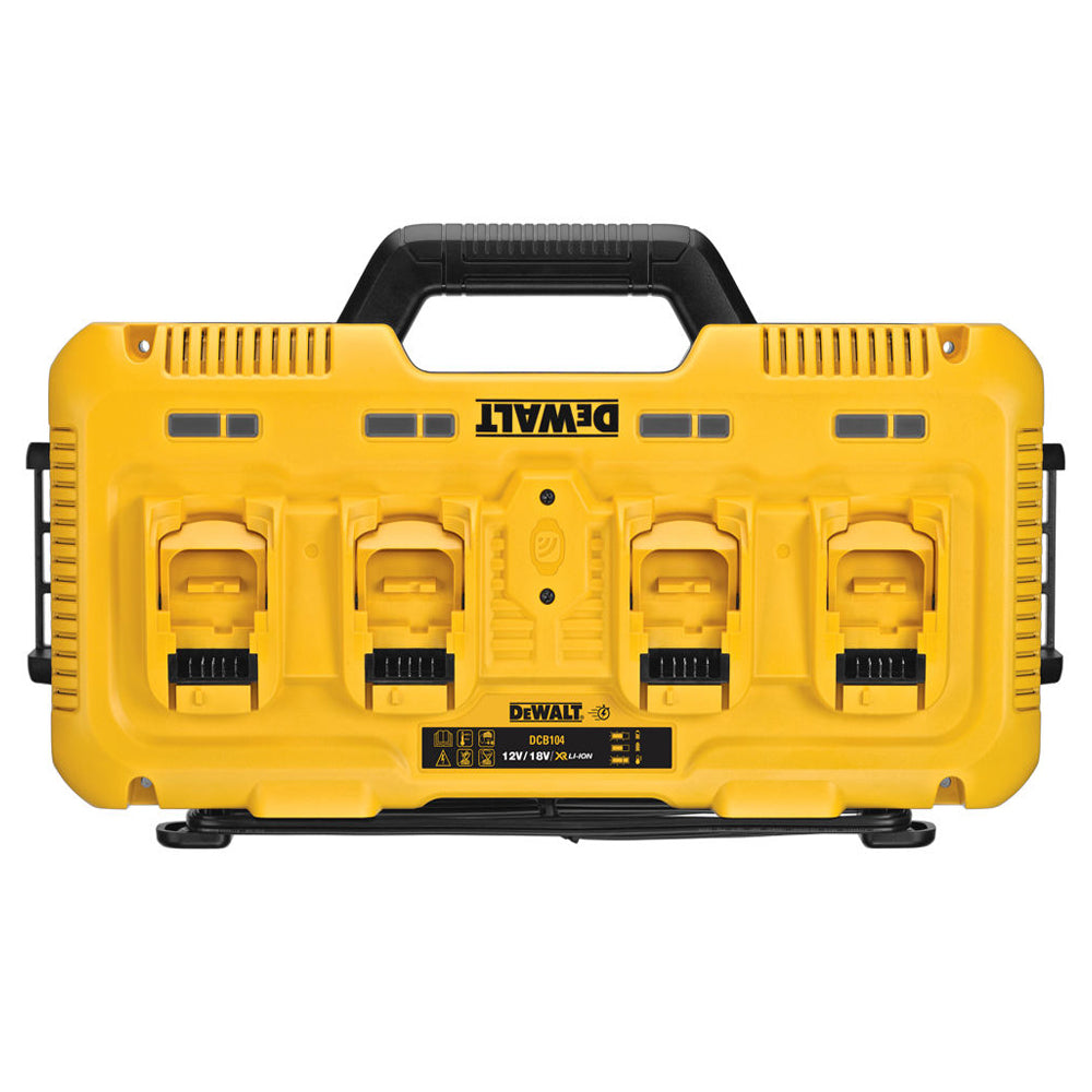 Dewalt DCB104 18V XR Multi-Voltage 4-Port Charger 240V - MonkeyTools