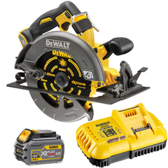 Dewalt DCS578N 54V XR Flexvolt Brushless 190mm Circular Saw with 1 x 6.0Ah Battery & Charger