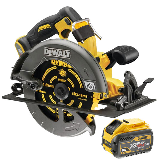 Dewalt DCS578N 54V XR FlexVolt Brushless 190mm Circular Saw with 1 x 9.0Ah Battery - MonkeyTools