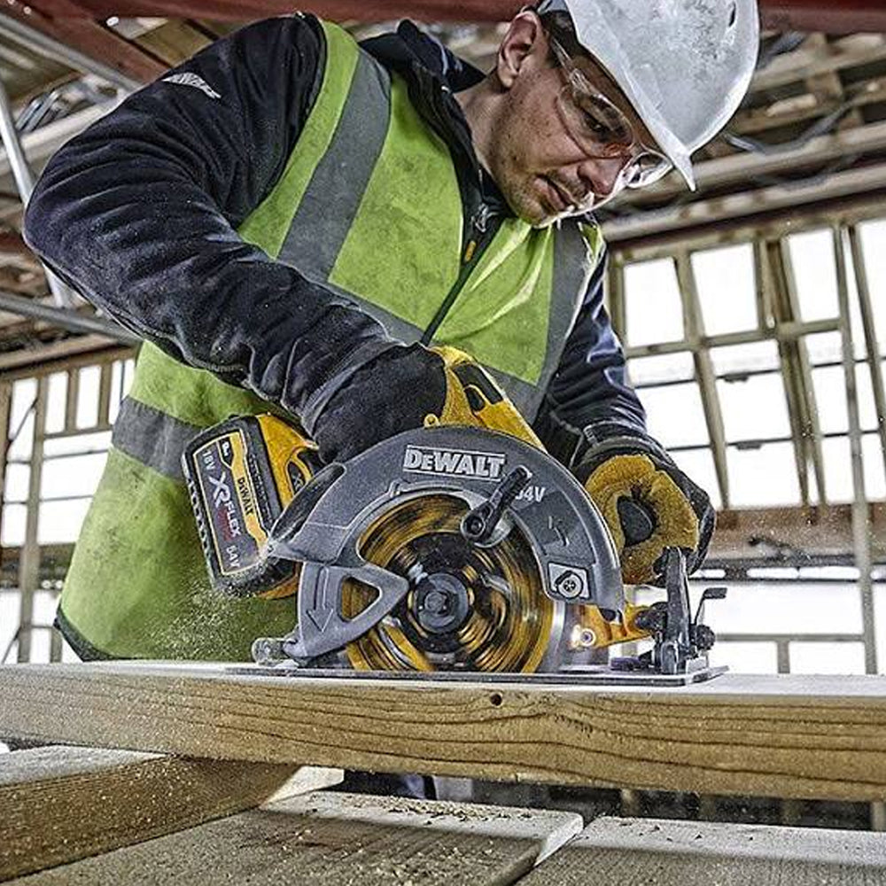 Dewalt DCS579T2 54V FlexVolt 190mm Circular Saw with 2 x 6.0Ah Batteries Charger & Case - MonkeyTools