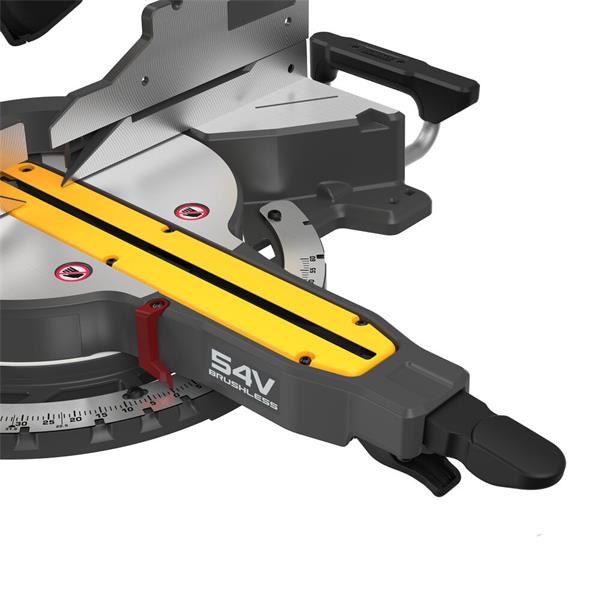 Dewalt DCS781X2 54V XR FlexVolt 305mm Crosscut Sliding Mitre Saw With 2 x 9.0Ah/3.0Ah Batteries Charger - MonkeyTools