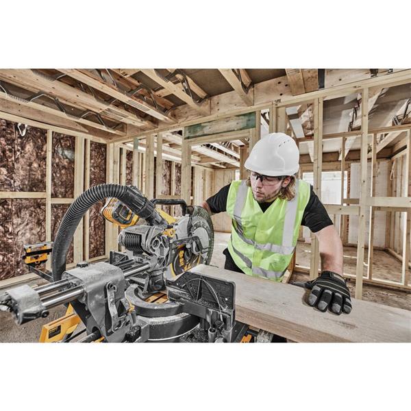 Dewalt DCS781X2 54V XR FlexVolt 305mm Crosscut Sliding Mitre Saw With 2 x 9.0Ah/3.0Ah Batteries Charger - MonkeyTools
