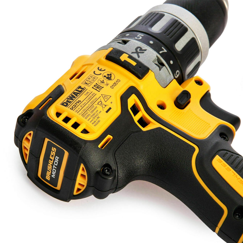 Dewalt 18V Brushless Twin Pack Impact Driver + Combi Drill with 2 x 5.0Ah Battery MTKIT-16179 - MonkeyTools