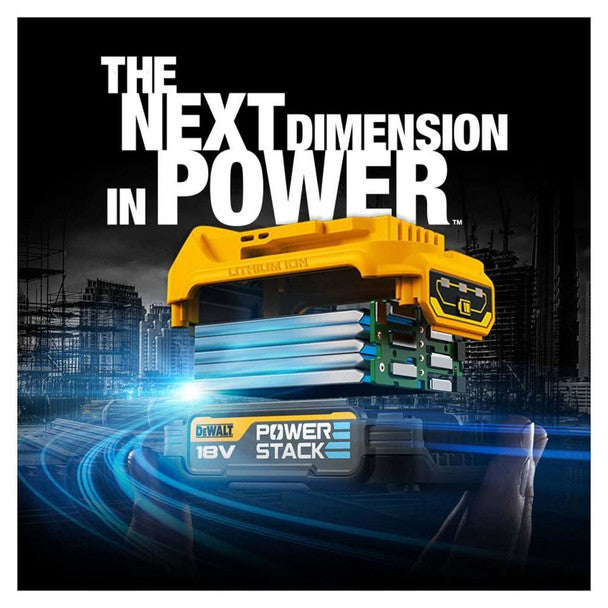 Dewalt DCB1102E2-GB Compact Powerstack Battery & Charger Starter Set 18V - MonkeyTools