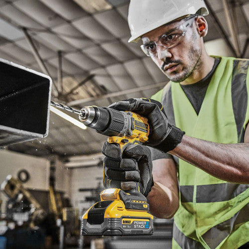 Dewalt DCD805H2T-GB XR Powerstack 18V Compact Hammer Drill Driver Kit - MonkeyTools