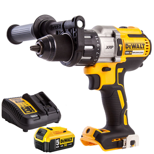 Dewalt DCD996N 18V Brushless Combi Drill with 5.0Ah Battery & Charger - MonkeyTools