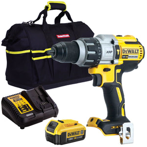 Dewalt DCD996N 18V Brushless Combi Hammer with 1 x 4.0Ah Battery & Charger in Bag - MonkeyTools