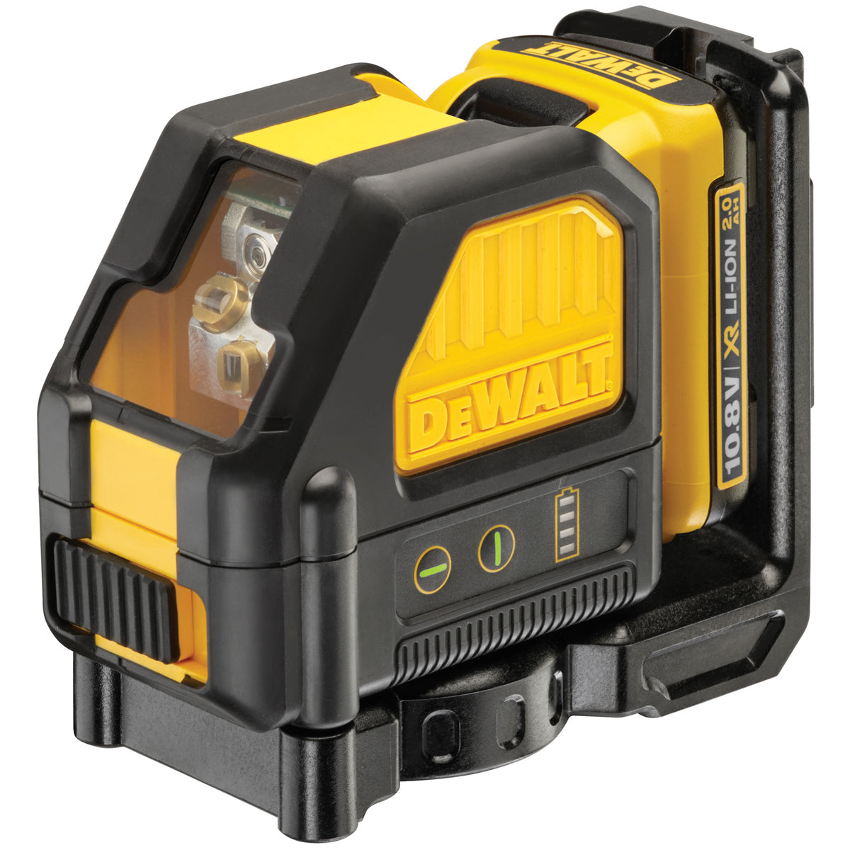 Dewalt DCE088D1G 12V Self-Levelling Green Cross Line Laser With 2.0Ah Battery Charger & TSTAK Case - MonkeyTools