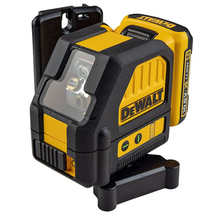 Dewalt DCE088D1G 12V Self-Levelling Green Cross Line Laser With 2.0Ah Battery Charger & TSTAK Case - MonkeyTools