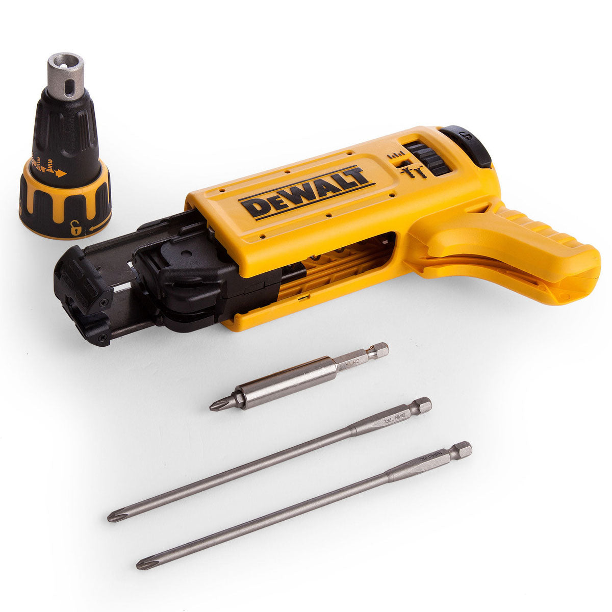 DeWalt DCF620P2K 18V XR Brushless Collated Drywall Screwdriver with 2 x 5.0Ah Batteries Charger & Case - MonkeyTools