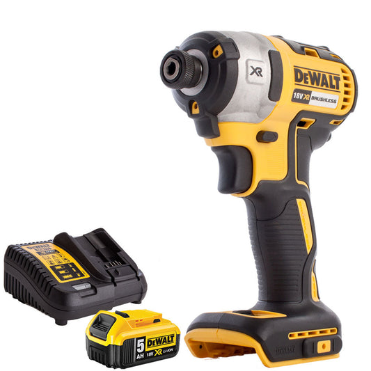 DeWalt DCF887N 18v Brushless Impact Driver with 5Ah Battery & Charger - MonkeyTools