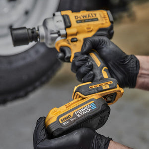 DeWalt DCF891H2T-GB 18V XR Brushless Impact Wrench with 2 x 5.0Ah Batteries & Charger - MonkeyTools
