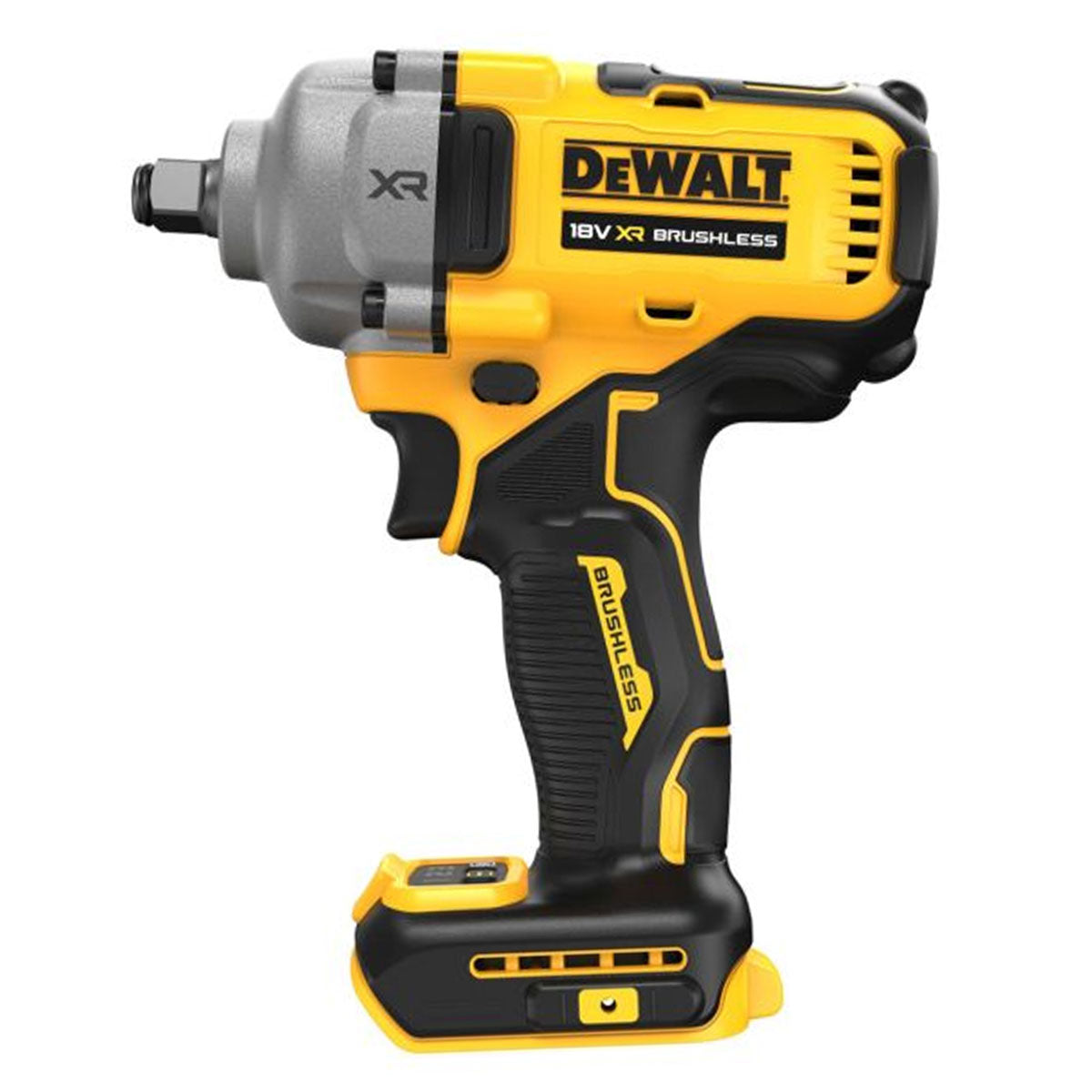 Dewalt DCF891N 18V Brushless 1/2" Hog Ring Impact Wrench with 1 x 4.0Ah Battery Charger & Bag - MonkeyTools