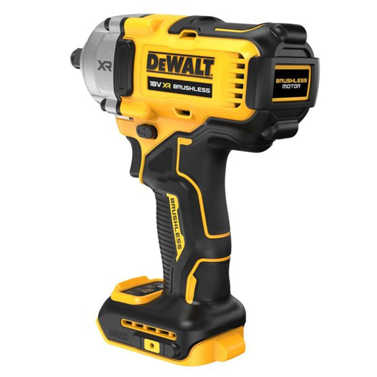 Dewalt DCF891N 18V Brushless 1/2" Hog Ring Impact Wrench with 1 x 4.0Ah Battery Charger & Bag - MonkeyTools