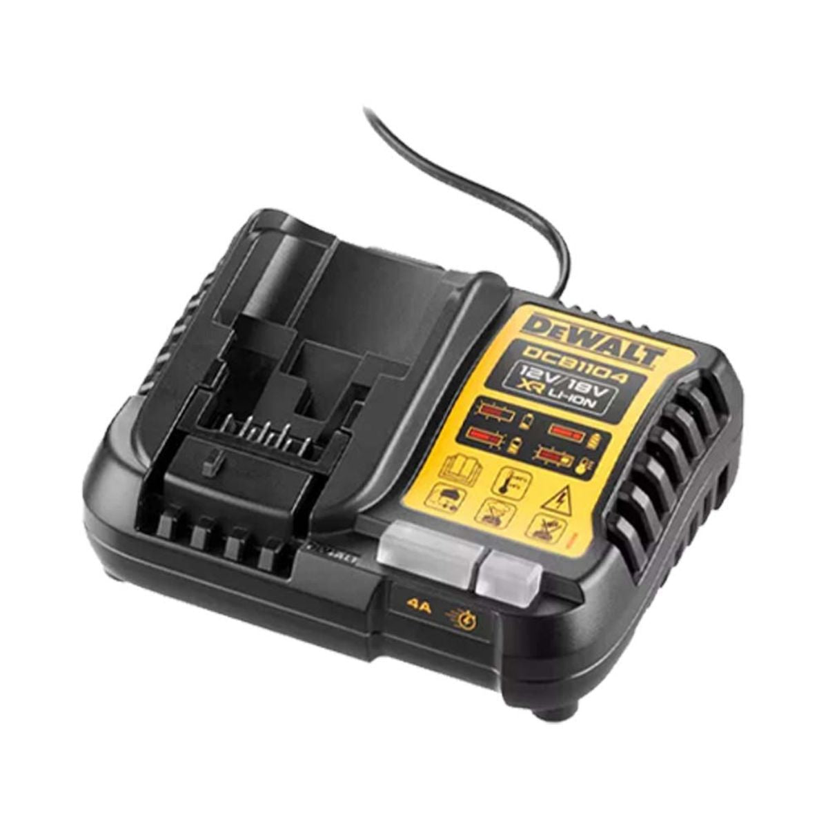 Dewalt DCG409H2T 18V XR Brushless 125mm Grinder with 2 x 5.0Ah Powerstack Batteries, Charger & TSTAK Case - MonkeyTools
