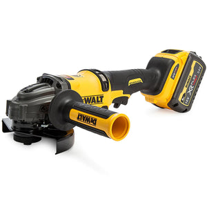 Dewalt DCG418T2-GB 54V XR Flexvolt Brushless 125mm Angle Grinder with 2 x 6.0Ah Batteries Charger & Case - MonkeyTools