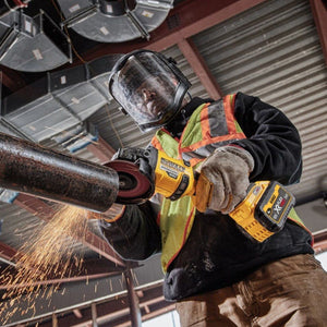 Dewalt DCG418T2-GB 54V XR Flexvolt Brushless 125mm Angle Grinder with 2 x 6.0Ah Batteries Charger & Case - MonkeyTools