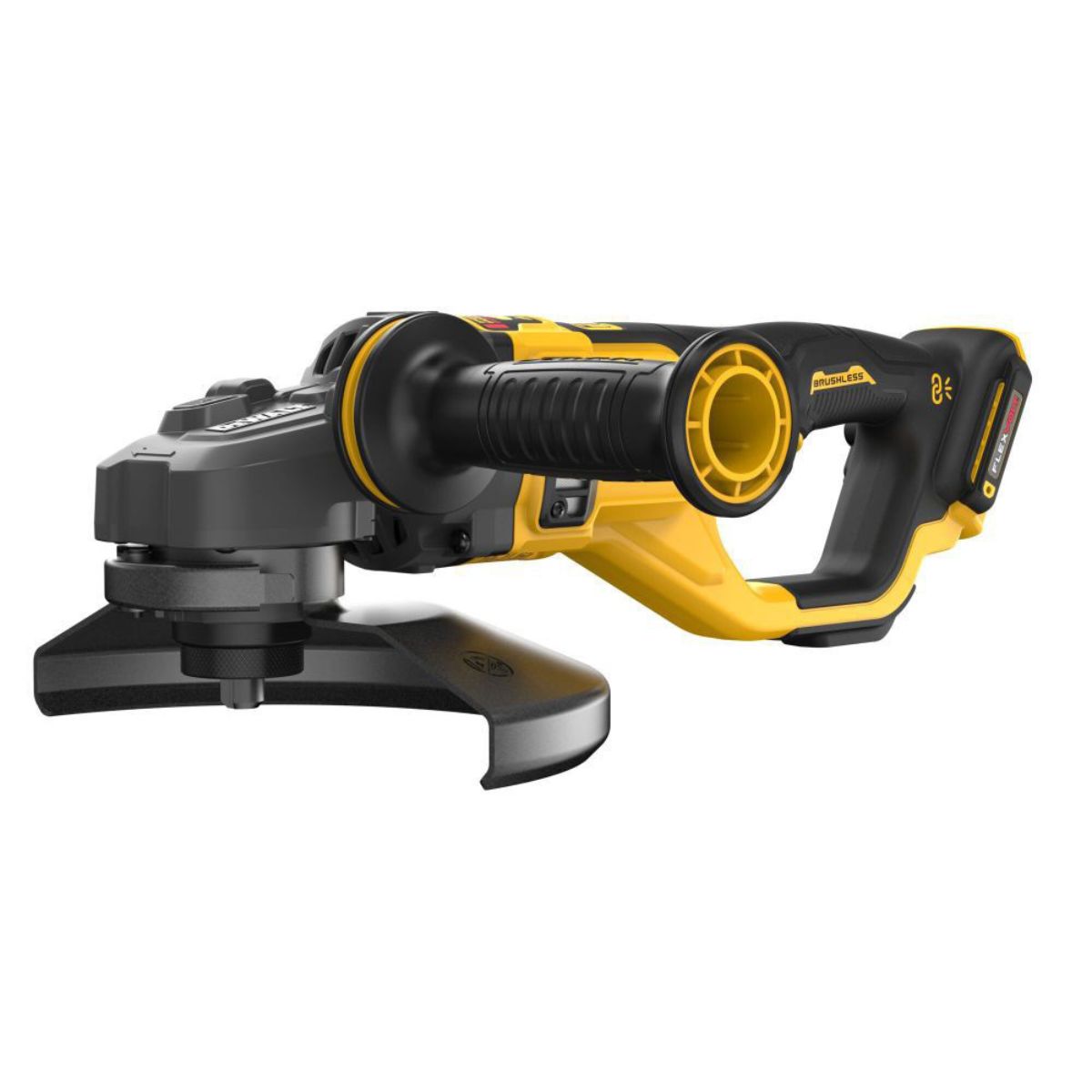 DeWalt DCG460X2 54V Brushless FlexVolt 230mm Angle Grinder with 2 x 9.0Ah Batteries, Charger & Case - MonkeyTools