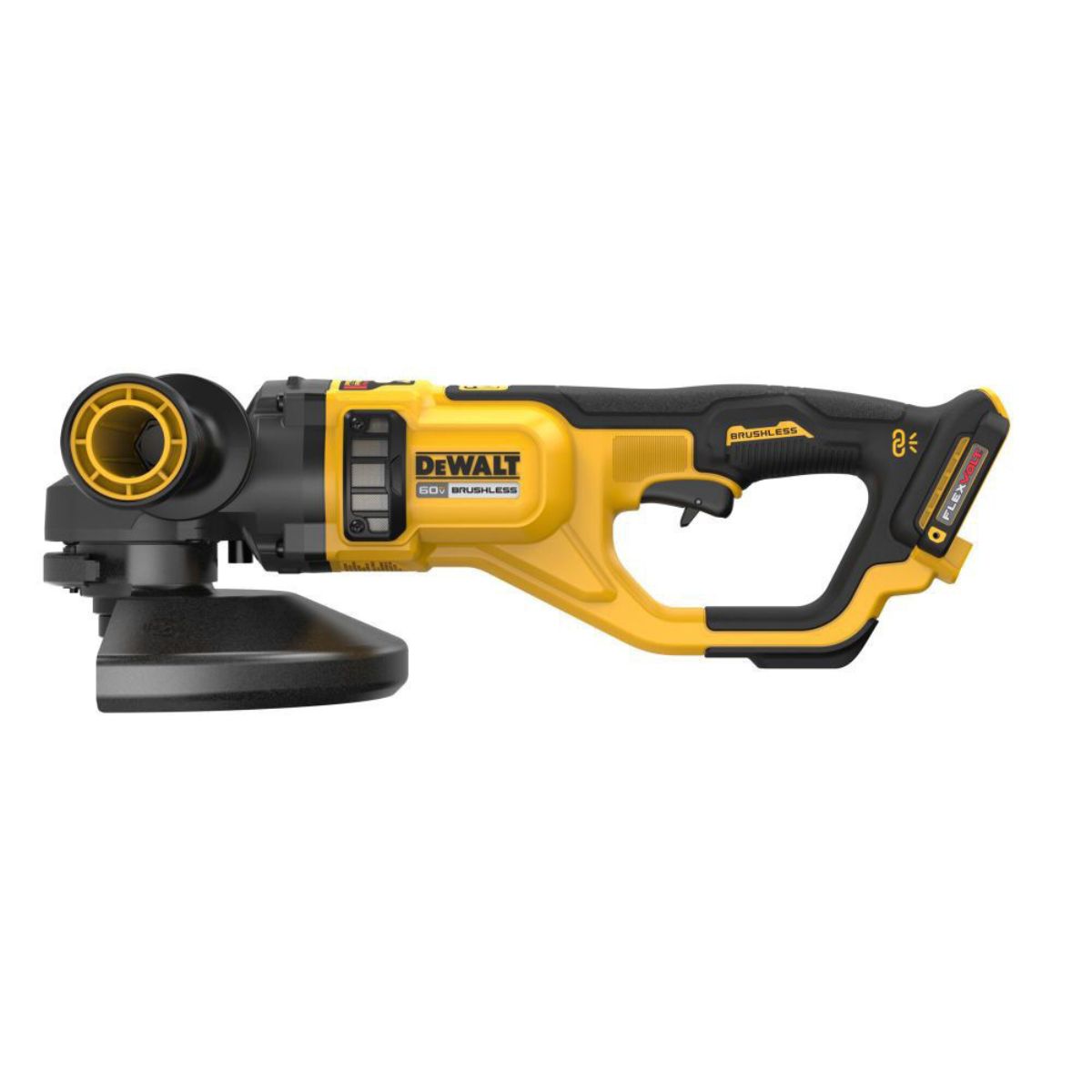 DeWalt DCG460X2 54V Brushless FlexVolt 230mm Angle Grinder with 2 x 9.0Ah Batteries, Charger & Case - MonkeyTools