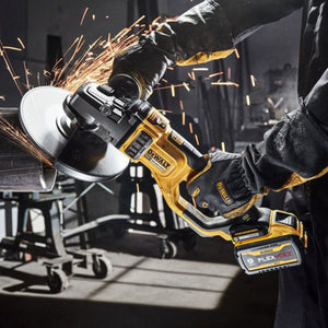DeWalt DCG460X2 54V Brushless FlexVolt 230mm Angle Grinder with 2 x 9.0Ah Batteries, Charger & Case - MonkeyTools