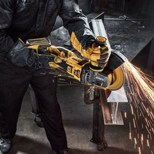 DeWalt DCG460X2 54V Brushless FlexVolt 230mm Angle Grinder with 2 x 9.0Ah Batteries, Charger & Case - MonkeyTools