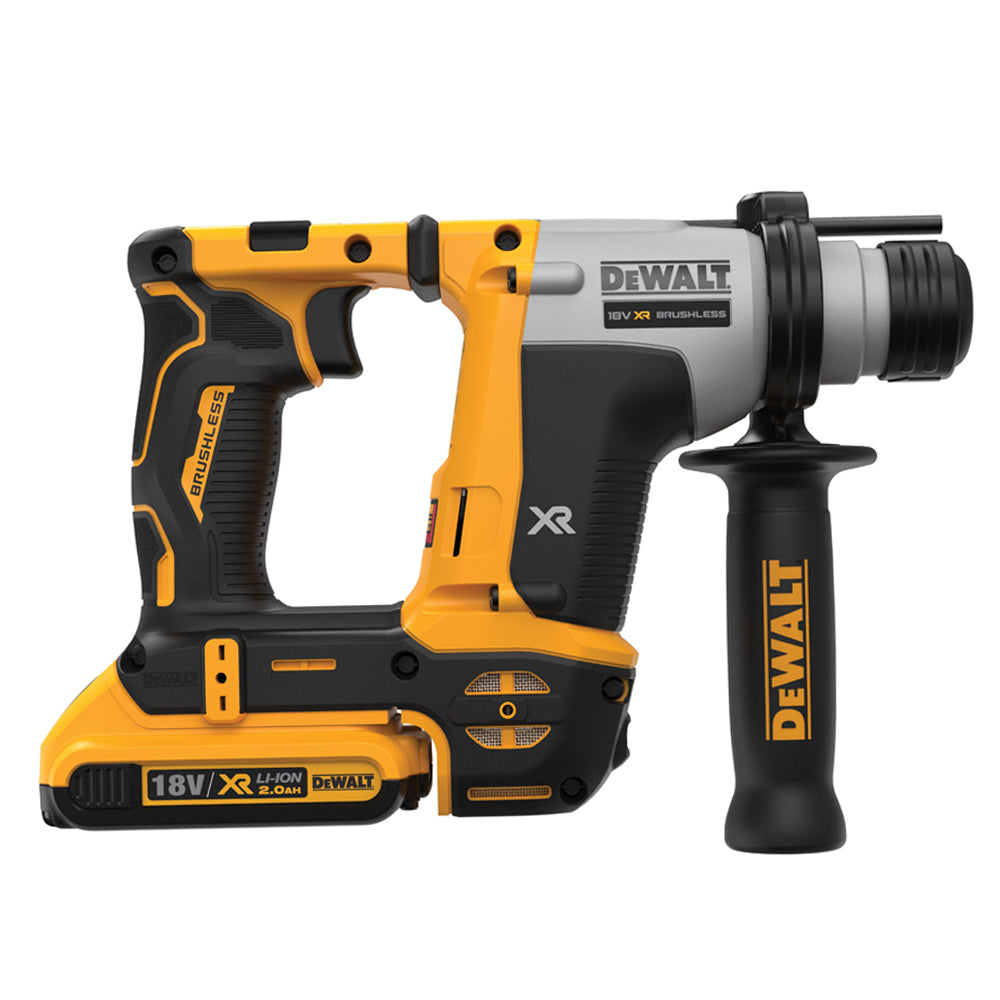 Dewalt DCH172D2 18V XR Ultra-Compact SDS Plus Rotary Hammer With 2 x 2.0Ah Batteries & Charger - MonkeyTools