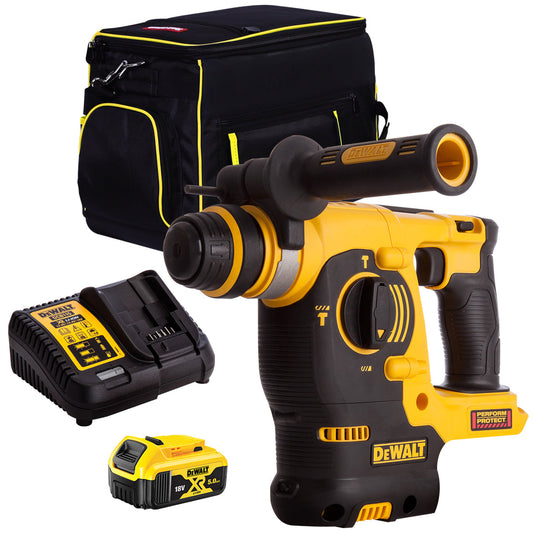 Dewalt DCH253N 18V SDS+ Rotary Hammer Drill with 2 x 5.0Ah Batteries & Charger in Bag - MonkeyTools