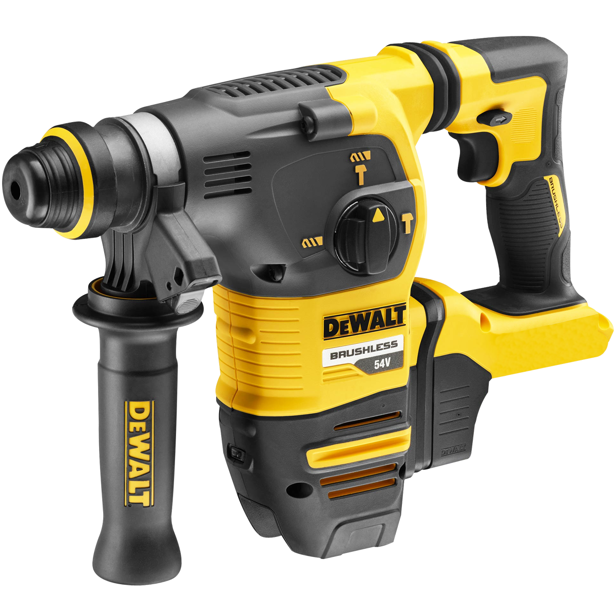 Dewalt DCH333N 54V XR Flexvolt Brushless SDS Plus Hammer Drill Body Only - MonkeyTools