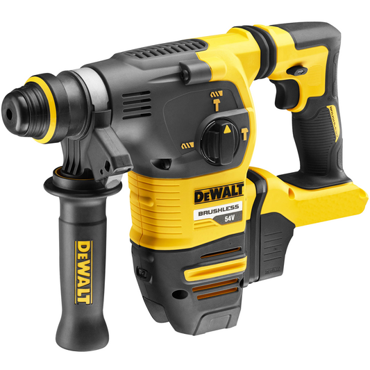 Dewalt DCH333N 54V XR Flexvolt Brushless SDS Plus Hammer Drill Body Only - MonkeyTools