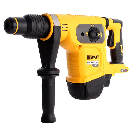 Dewalt DCH481X2 54V FlexVolt Brushless SDS Max Hammer Drill with 2 x 9.0Ah Batteries Charger & Case - MonkeyTools