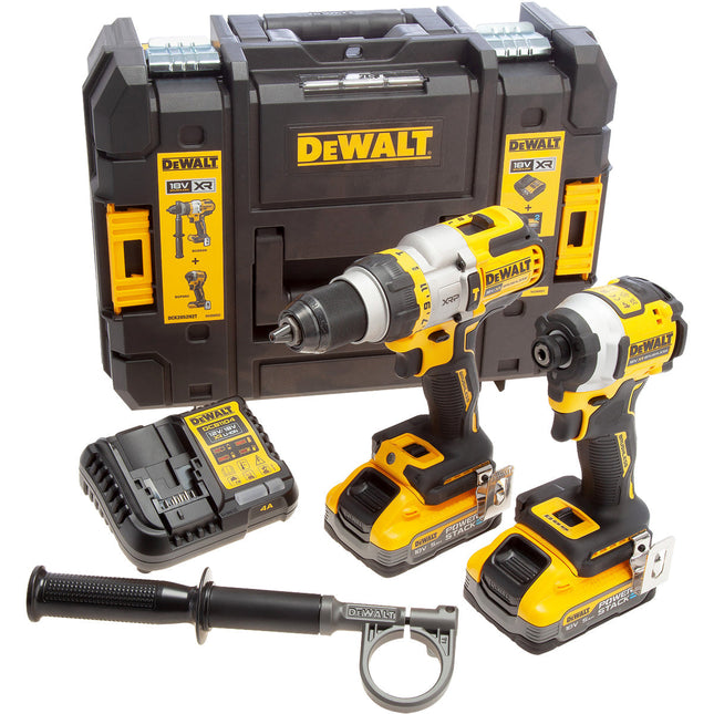 DeWalt DCK2052H1E1T-GB XR 2 Piece Kit with 1x 5.0Ah & 1x 1.7Ah Batteries 18V - MonkeyTools