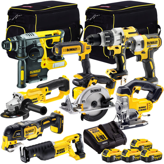 Dewalt DCKT4T79P5T 18V 9 Piece Cordless Kit - MonkeyTools