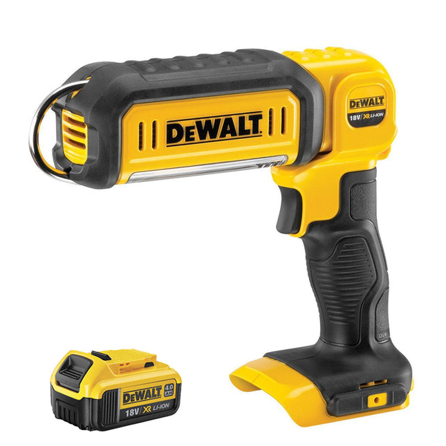 Dewalt DCL050N 18V Handheld LED Work Light Torch with 1 x 4.0Ah Battery - MonkeyTools