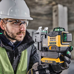 Dewalt DCLE34031D1 18V Compact 3 x 360 Green Laser with 1 x 2.0Ah Battery, Charger & Case - MonkeyTools