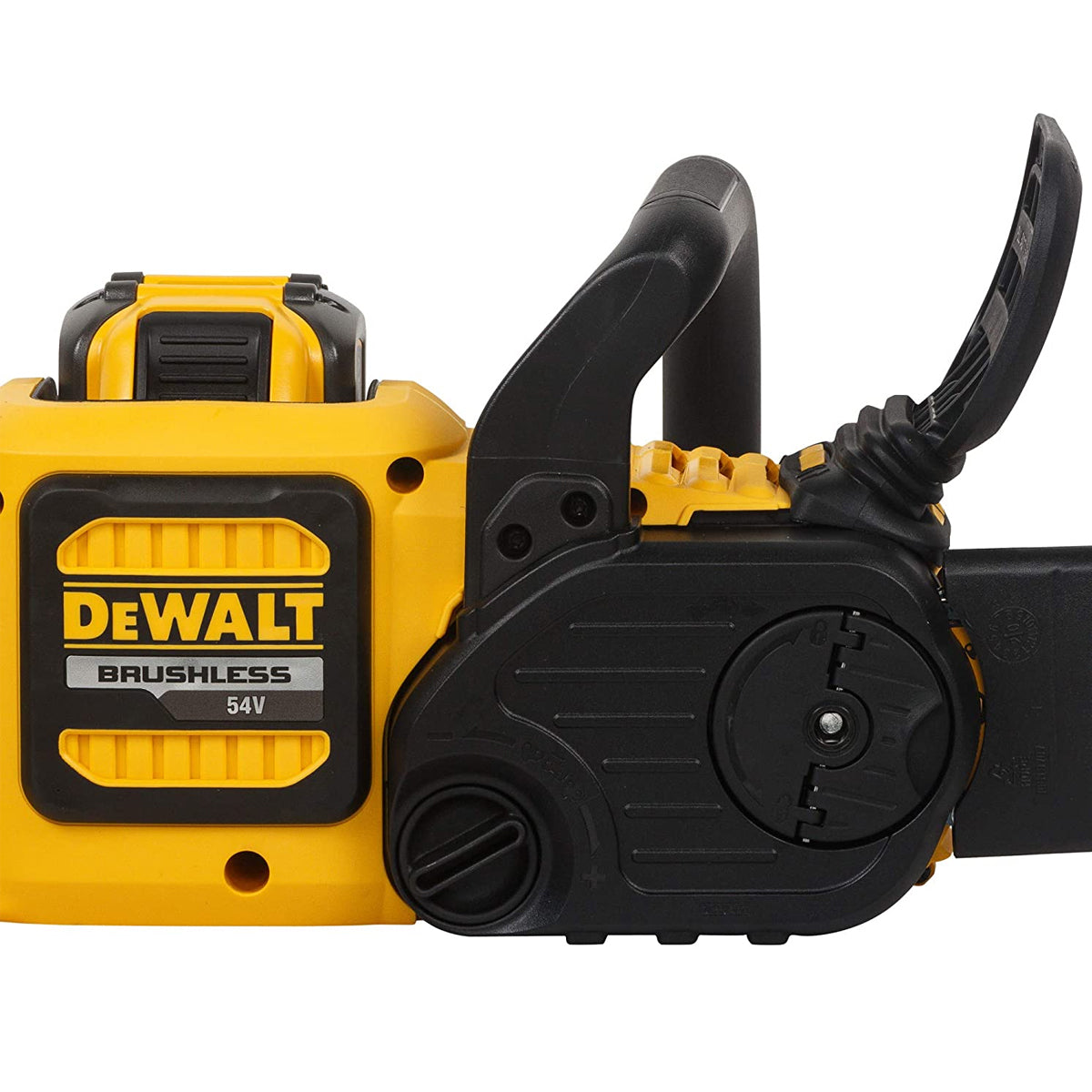 DeWalt DCM575X1 54V Flexvolt Brushless Chainsaw with 1 x 9.0Ah Battery & Charger - MonkeyTools
