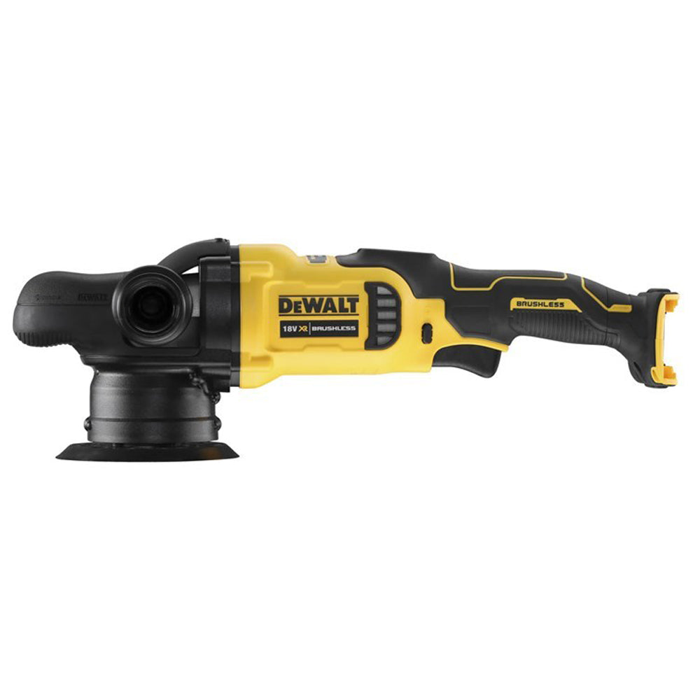 Dewalt DCM848P2 18V Brushless 125mm Dual Action Polisher 2 x 5.0Ah Battery Charger & Bag - MonkeyTools