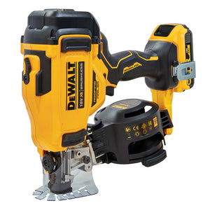 Dewalt DCN45RND2 18V XR Brushless Roofing Coil First Fix Nailer with 2 x 2.0Ah Battery & Charger In Case - MonkeyTools