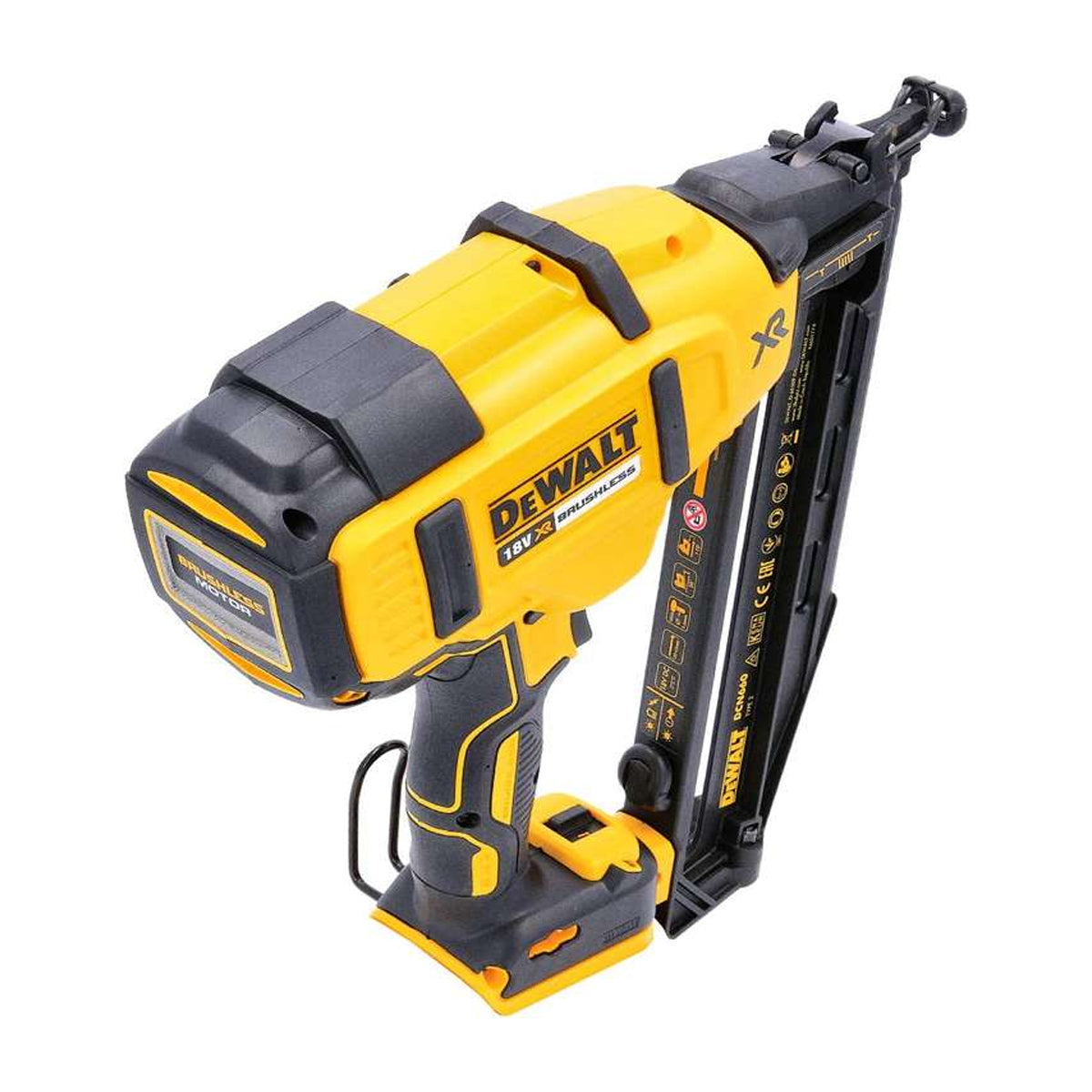 DeWalt DCN660N 18V Brushless Second Fix Nailer with 1 x 4.0Ah Battery, Charger & 24" Bag - MonkeyTools